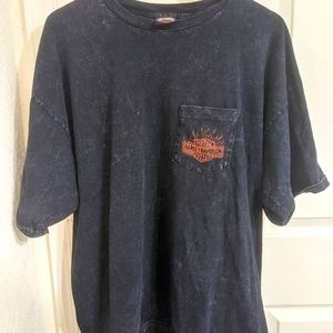 Stone Washed Harley Davidson T-shirt